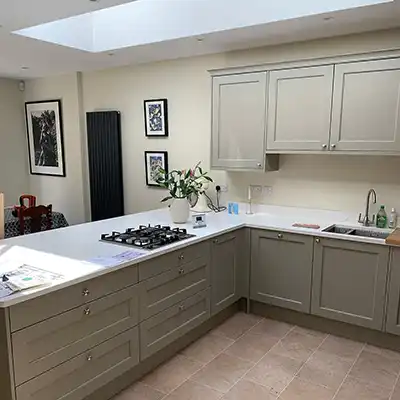 grey kitchen